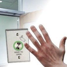 Hands free door opening technology